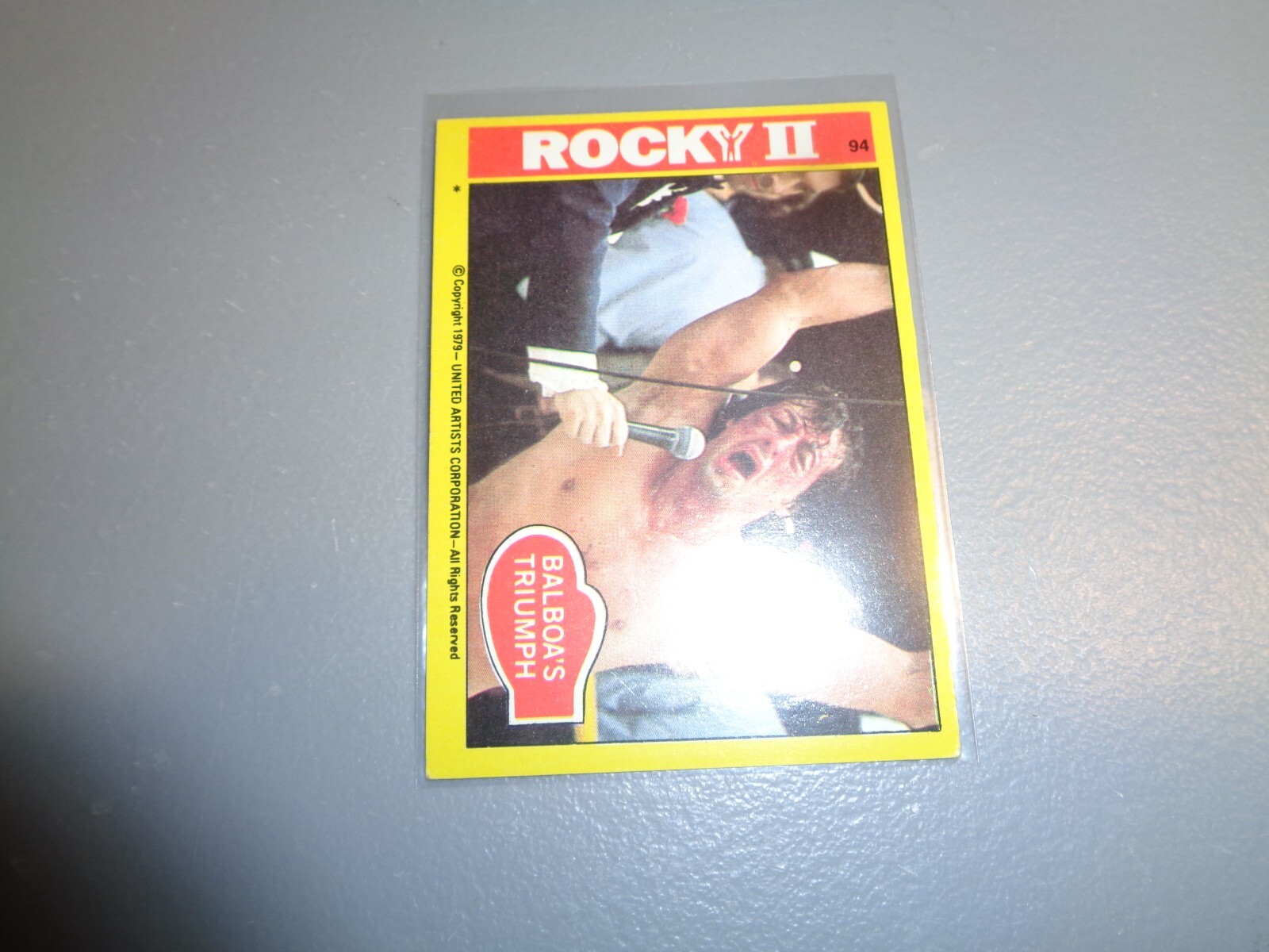 1979 Rocky II 2 Movie Trading Card #93