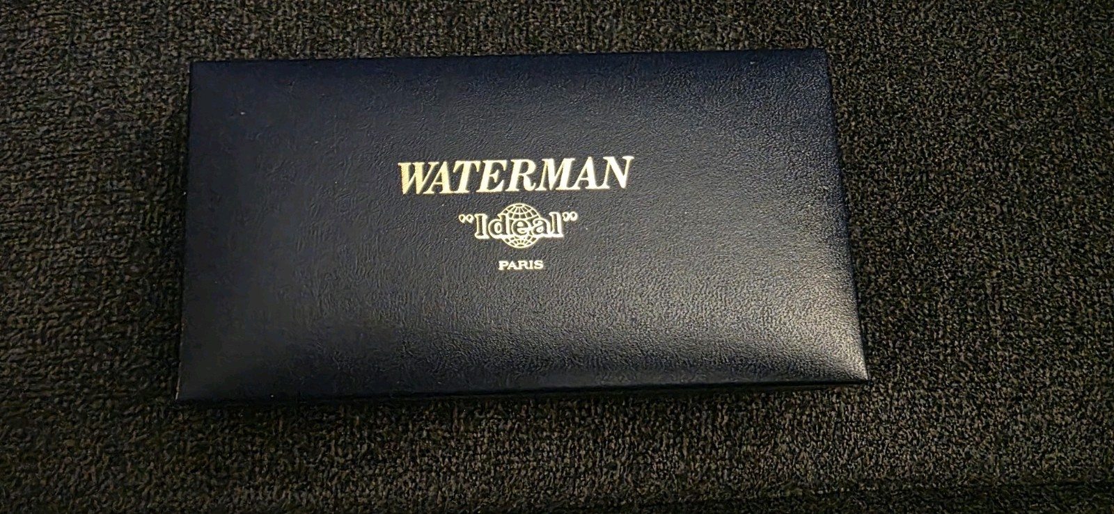WATERMAN LE MAN 100 OPERA FOUNTAIN PEN 18K MED GLOBE NEAR MINT, BARELY USED.