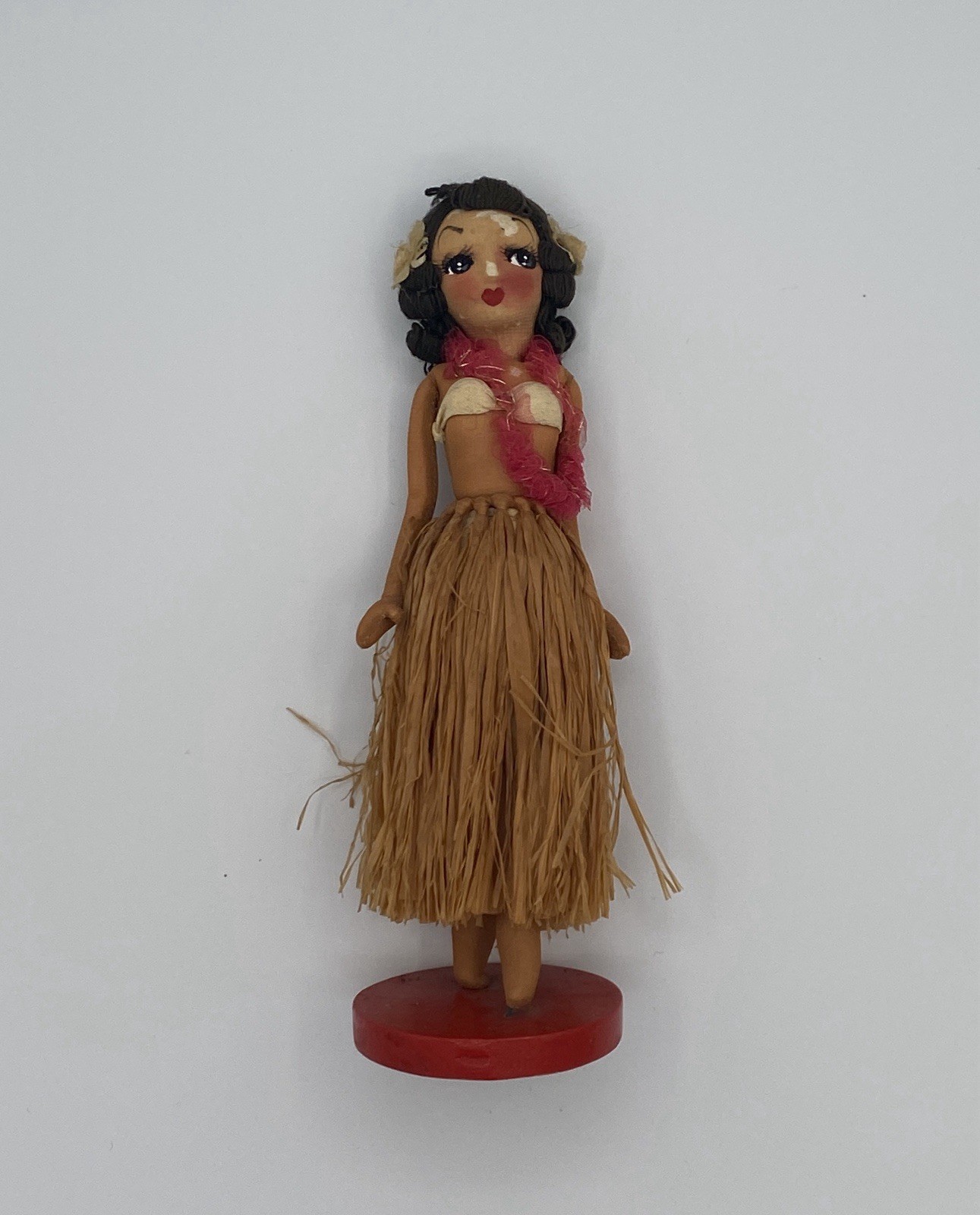 Vintage Hawaiian Hula Doll Nylon Pantyhose Face Made In Japan Vintage Hawaiian Hula Doll Nylon Pantyhose Face Made In Japan