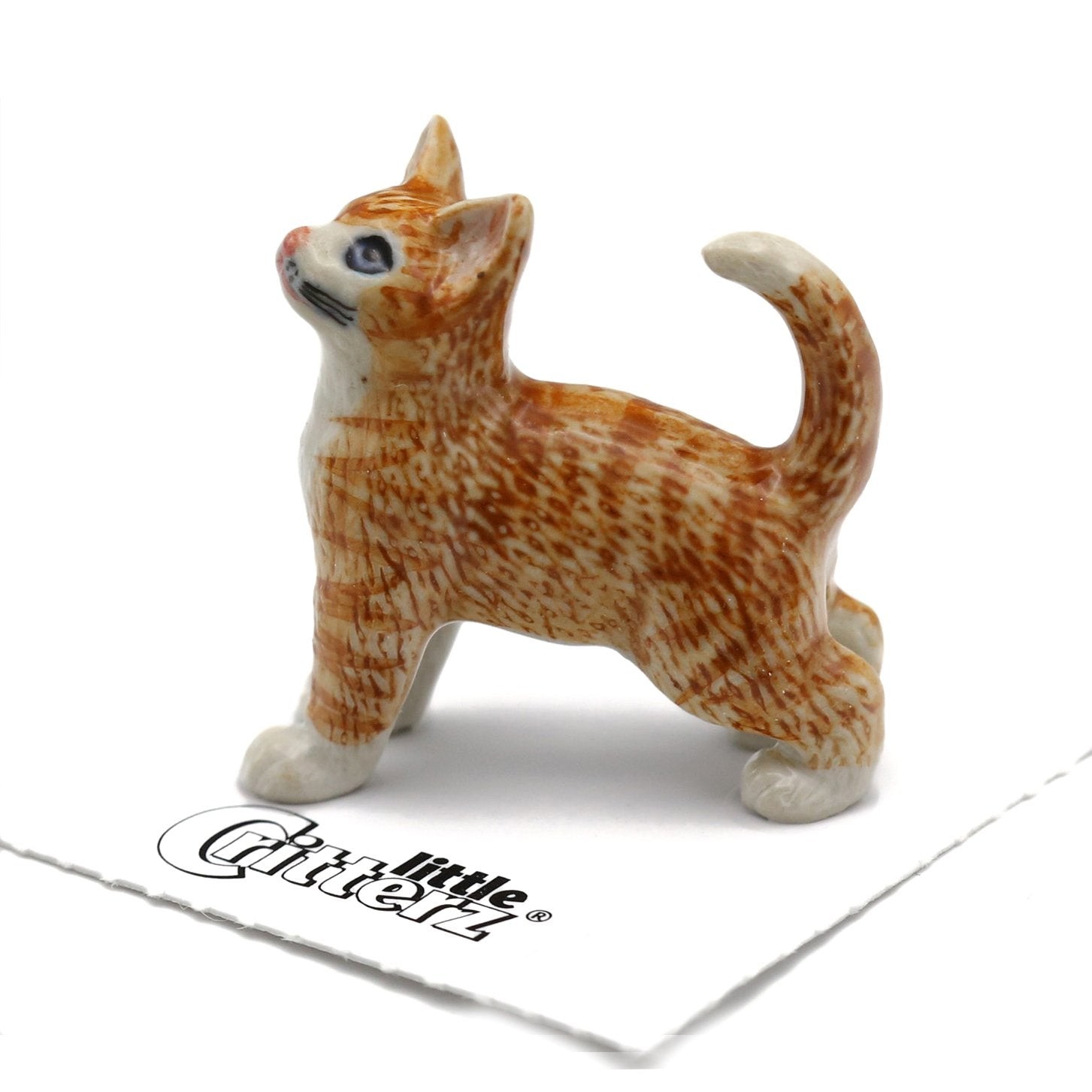 Little Critterz Brown Cat - Tiger Cat 