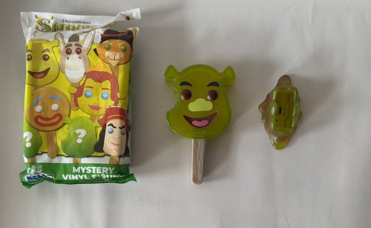 Culturefly Meltz Shrek Chase Transparent Shrek Vinyl Figure Ice Cream Popsicle