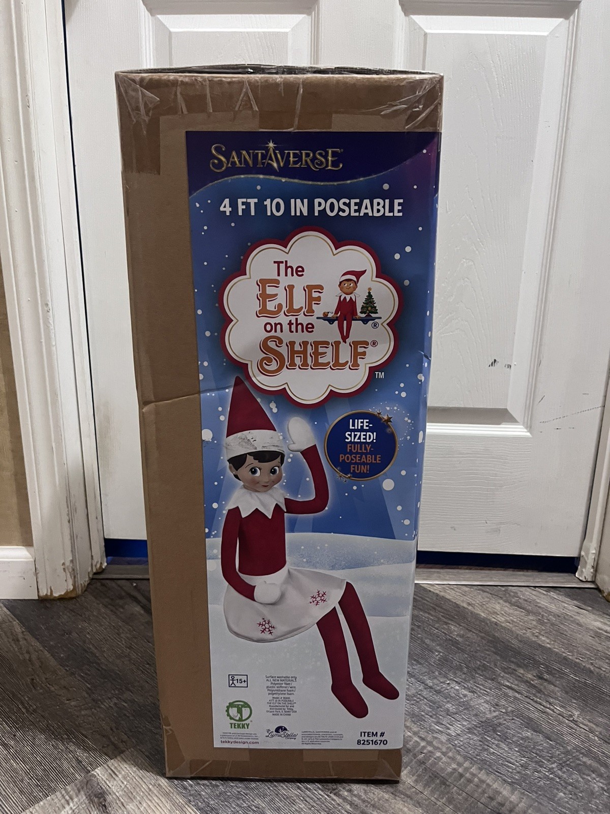 NEW Sealed GIRL 4ft 10 in Giant Elf on the Shelf Christmas Decor plush NEW Sealed GIRL 4ft 10 in Giant Elf on the Shelf Christmas Decor plush