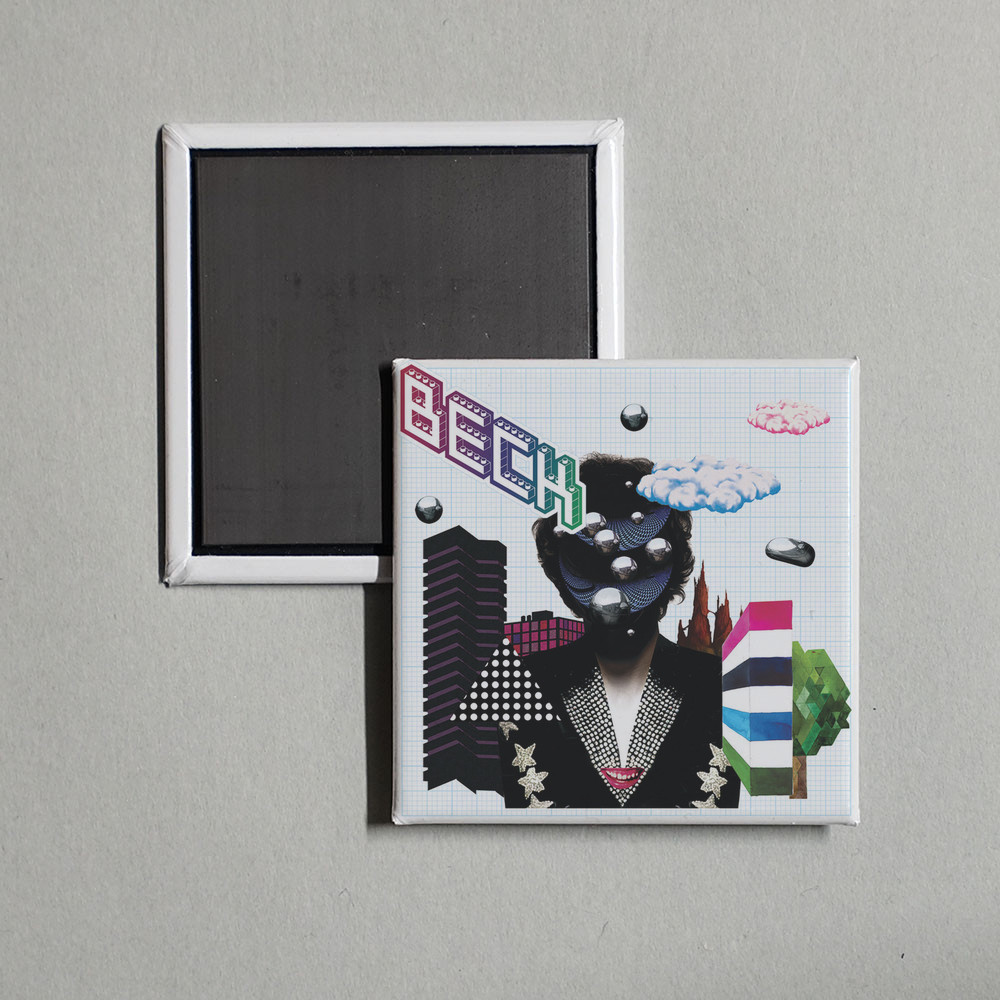 Beck - The Information Album Cover Locker Fridge Magnet