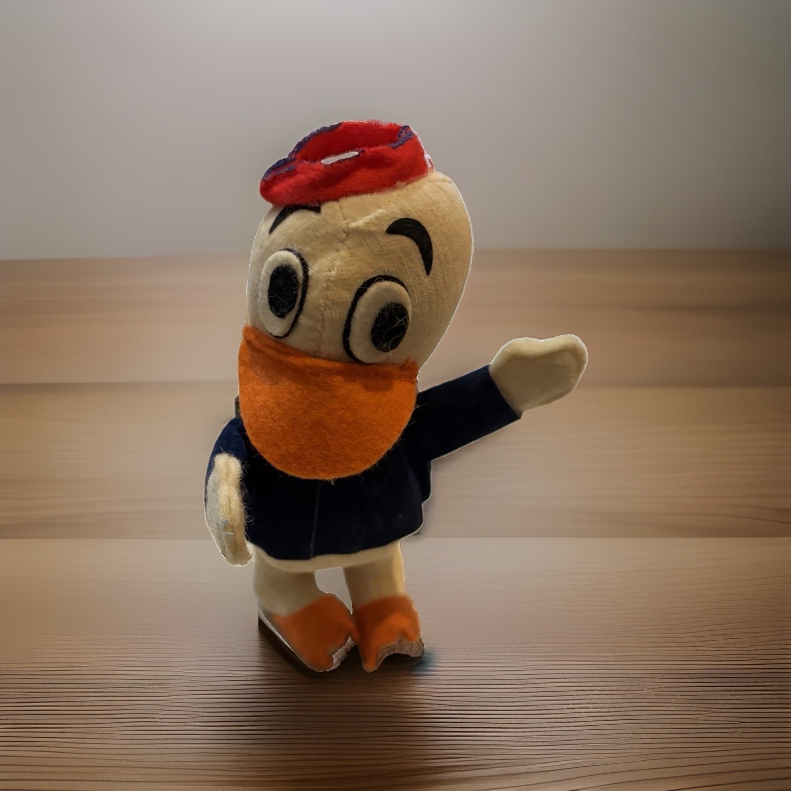 Vintage 1966 Walt Disney Productions Donald Duck Plush Doll – Made in Japan