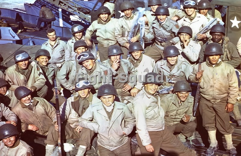 WW2 Picture Photo US D-day Normandy Utah Omaha Airborne France 9671