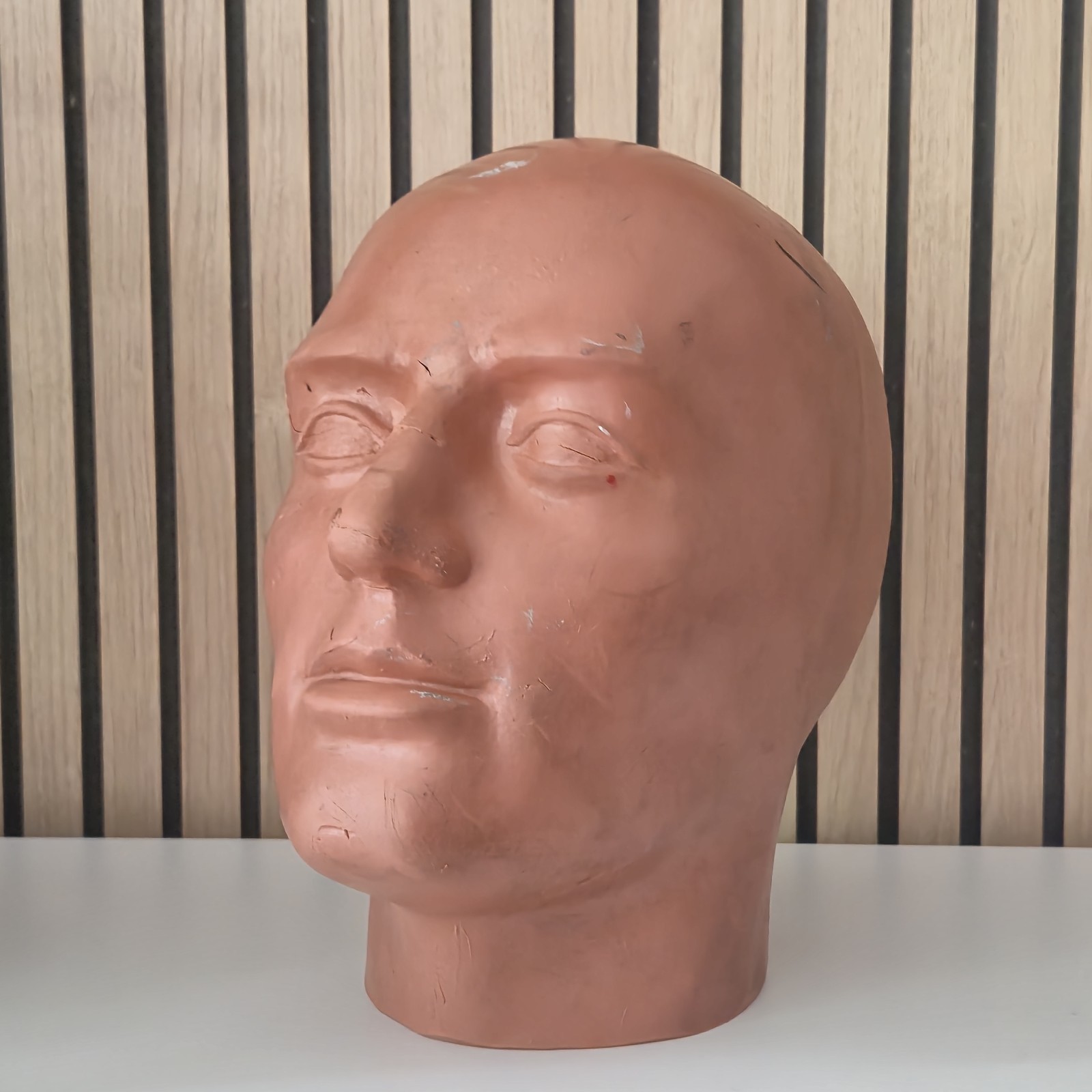 1980s UNIQUE VINTAGE CRASH TEST DUMMY MANIKIN HEAD RARE COLLECTABLE