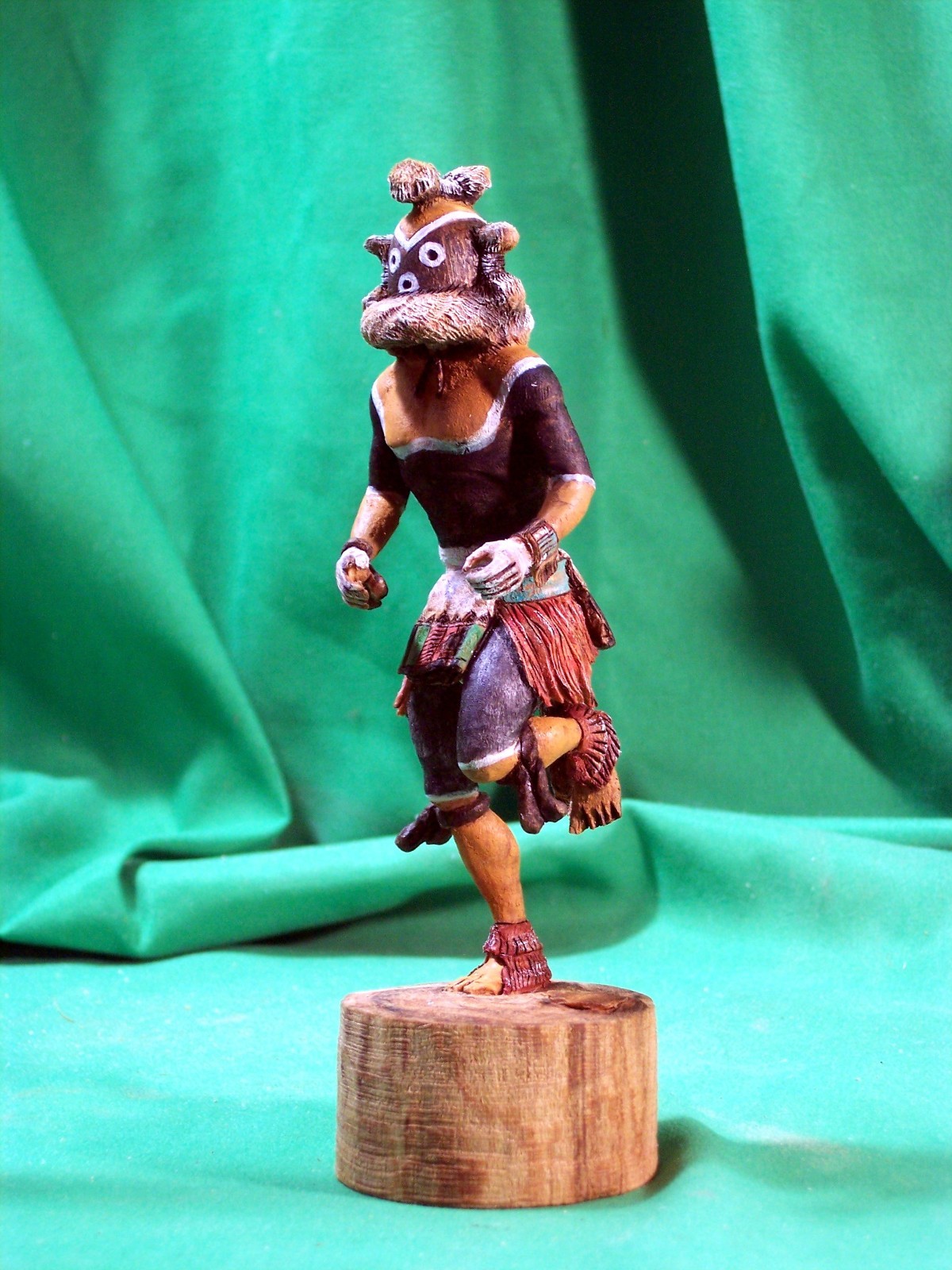 Wik'china, the Greasy Kachina by the Legendary Vern Mahkee -  Spectacular