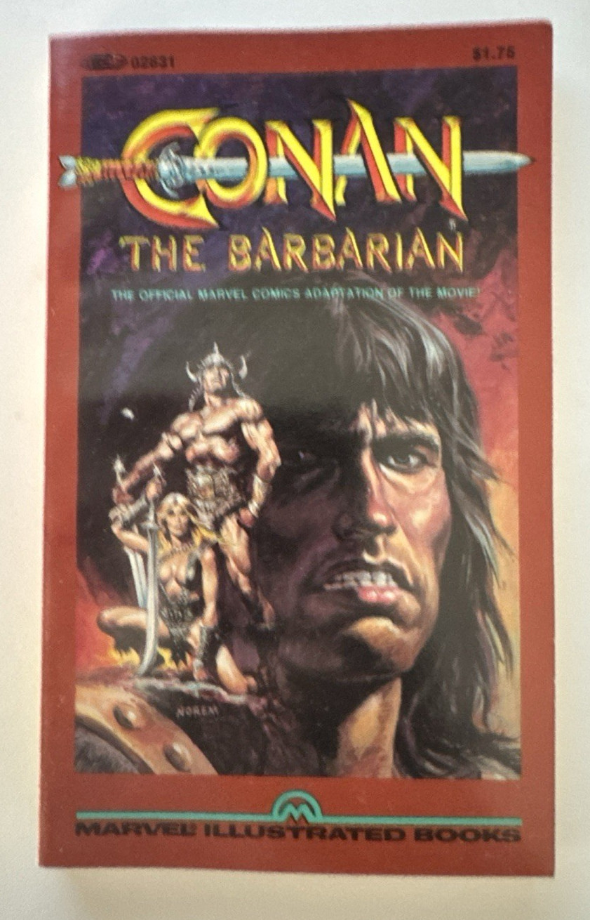 Conan the Barbarian the Movie Marvel Illustrated - 1982 Paperback VG