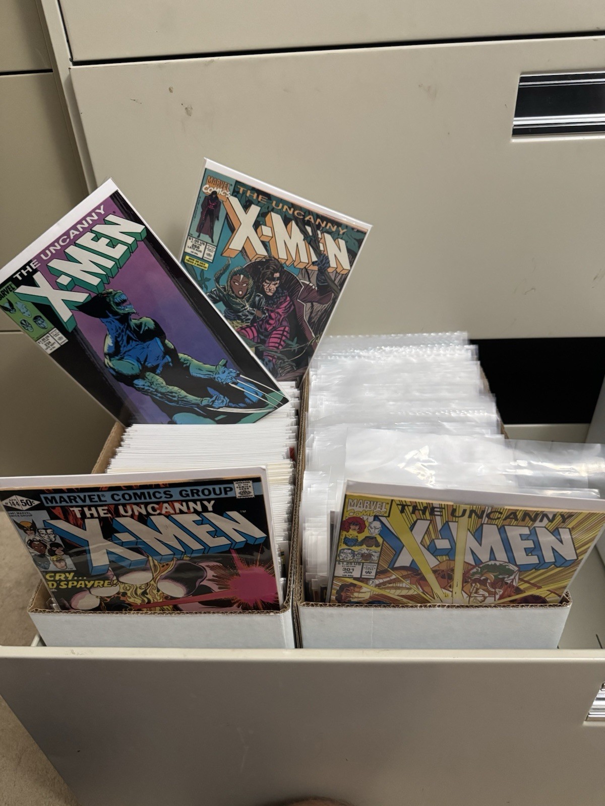 Uncanny X-Men Marvel Comics Lot #144-300 ALL KEYS Great Condition