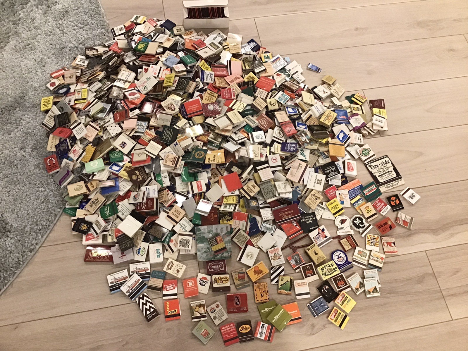 Lot 1400+ Vintage Matchbooks Casino Motels Restaurant Advertising +++