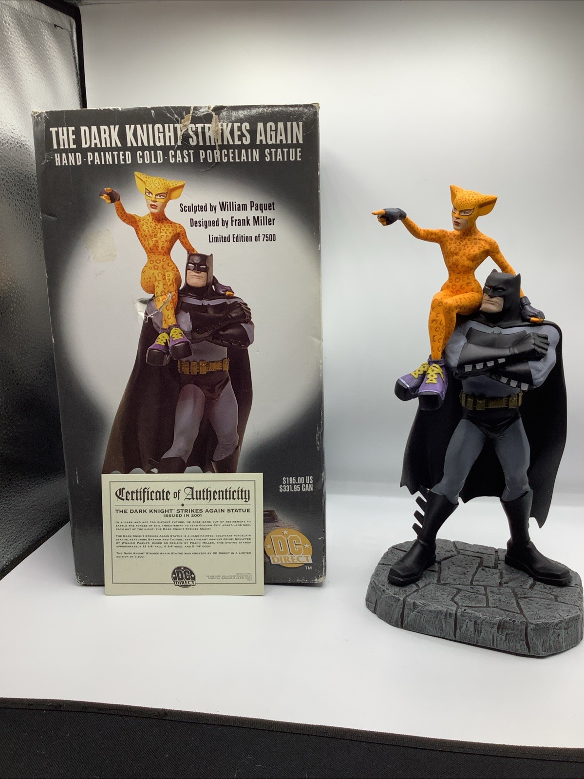 DC Comics Dark Knight Strikes Again Batman Statue - Frank Miller #7145/7500