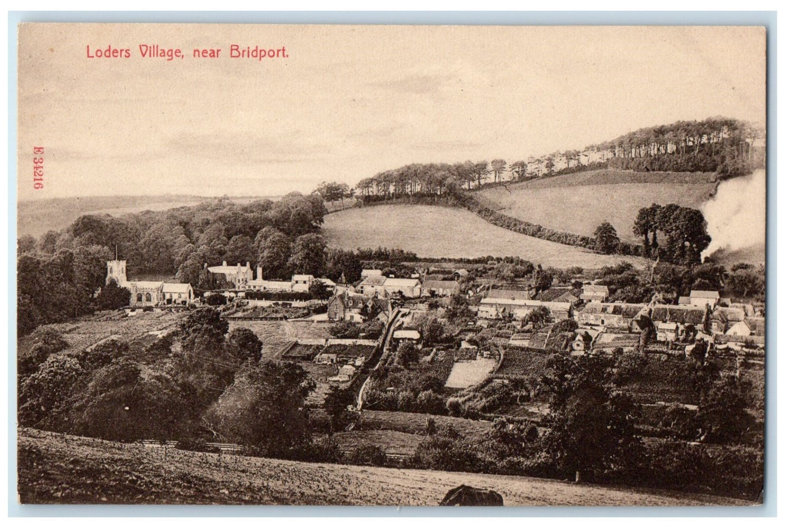 c1910 Loders Village Near Bridport Dorset England Unposted Postcard c1910 Loders Village Near Bridport Dorset England Unposted Postcard