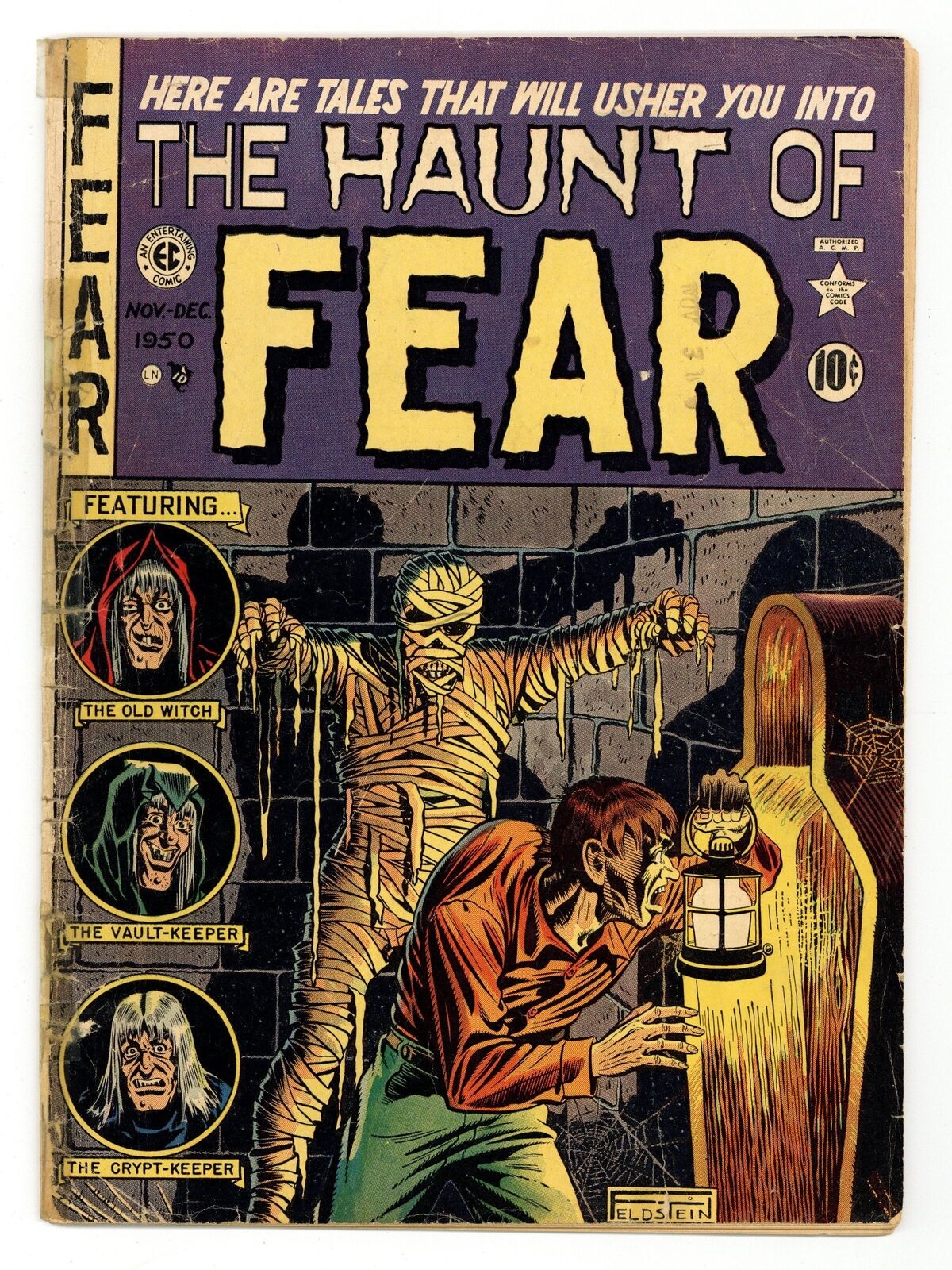 Haunt of Fear #4 PR 0.5 1950