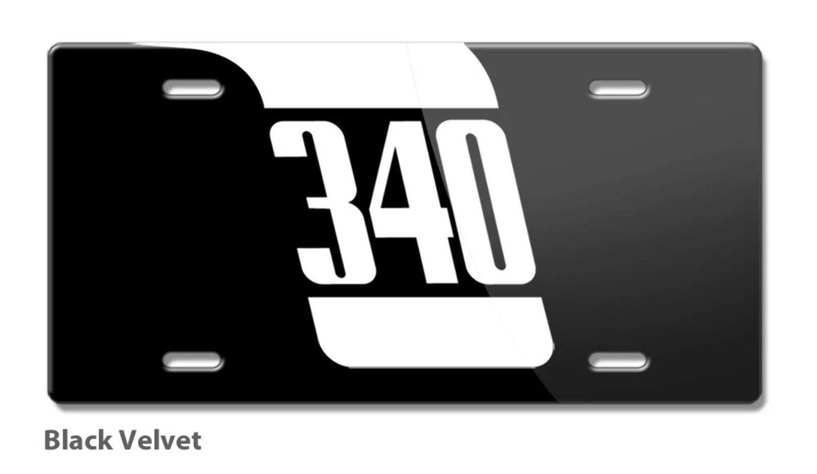 1970 Plymouth Barracuda \'Cuda 340 Design Novelty License Plate - 16 colors