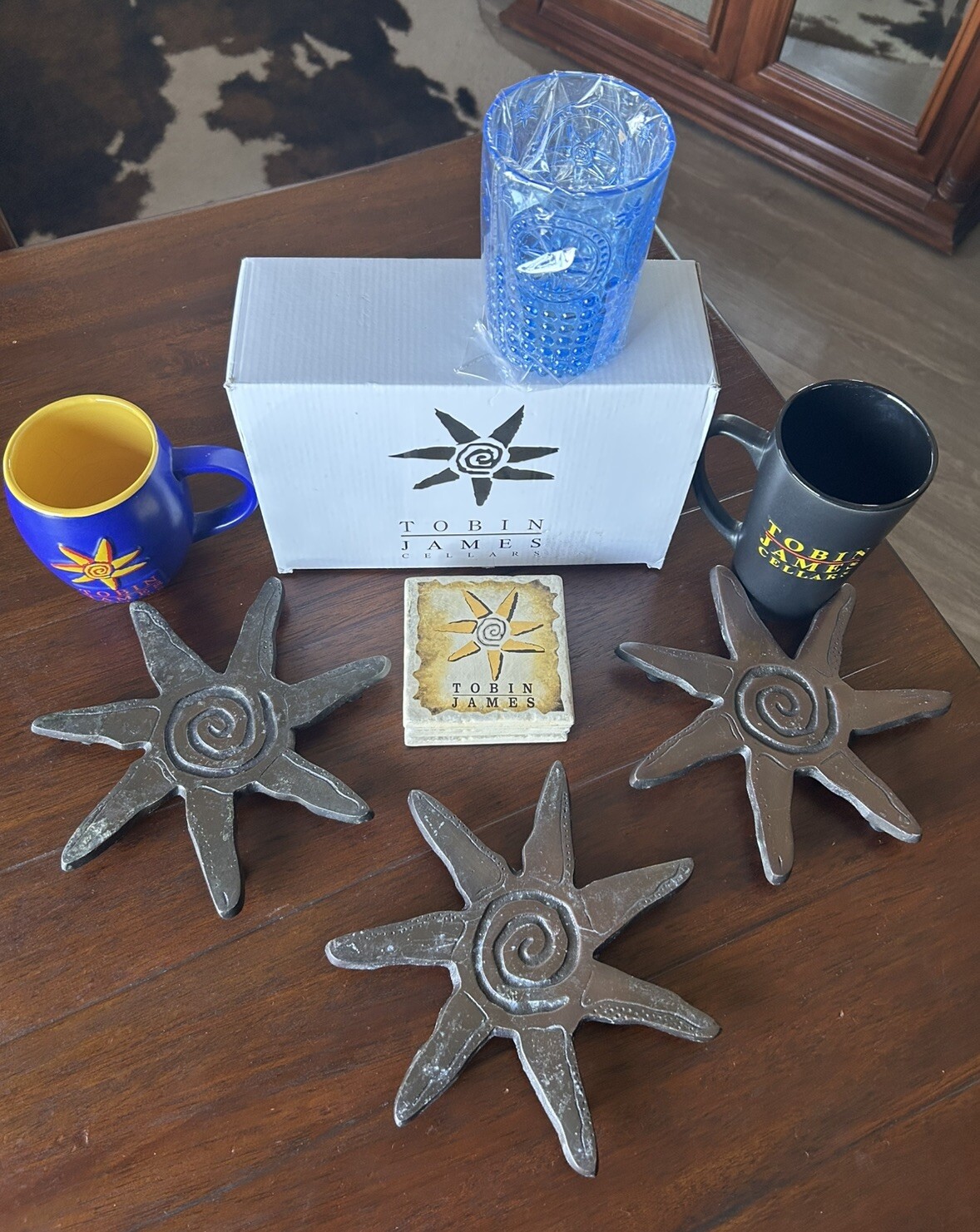 Tobin James Winery Bundled Items Glasses, Coasters, Cups Tobin James Winery Bundled Items Glasses, Coasters, Cups
