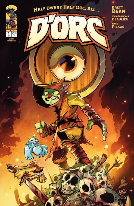 D'ORC #1 6TH PRINTING - BRETT BEAN COVER A