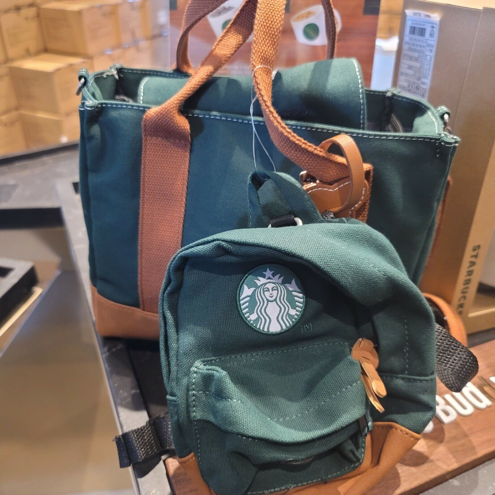 Starbucks korea 22 Family bag set The BukHangang R store
