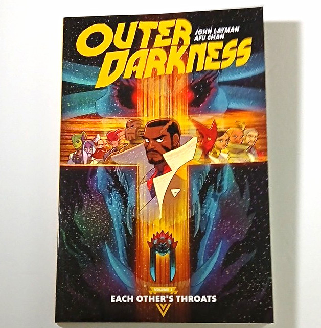Outer Darkness Vol 1 Each Other\'s Throats TPB Graphic Novel Signed Afu Chan 