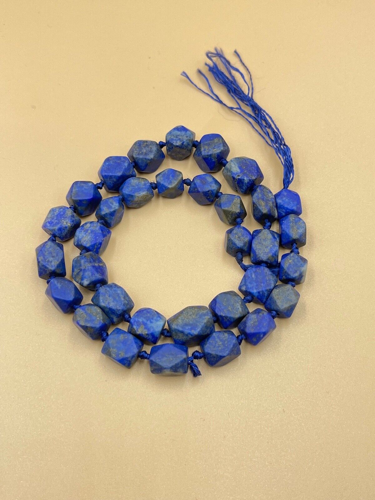 Natural Genuine Beautiful Unpolished Old Near Eastern Natural Lapis Lazuli Beads