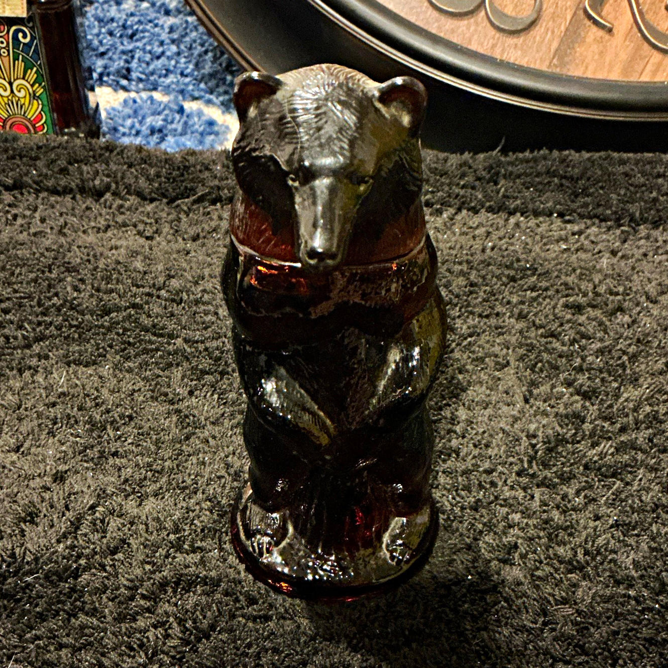 Avon Kodiak Bear Decanter Bottle Deep Woods After Shave, Brown