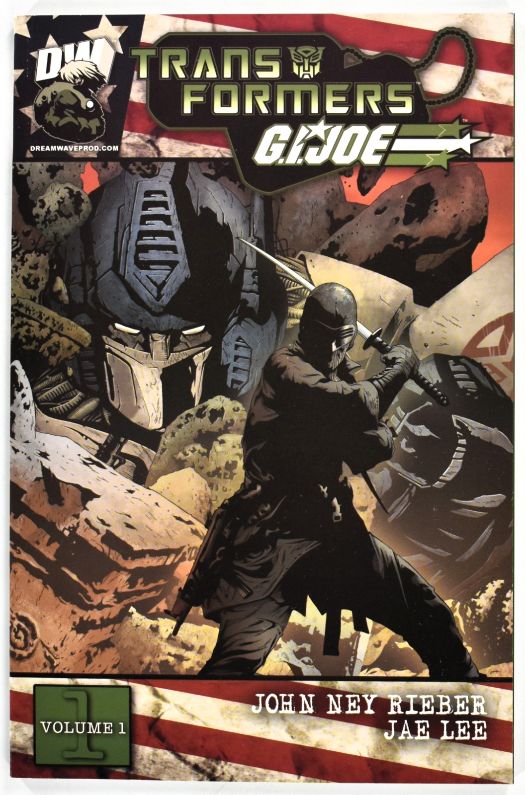 Transformers/G.I. Joe Volume 1 Dreamwave Trade Paperback 1st Print (2004)