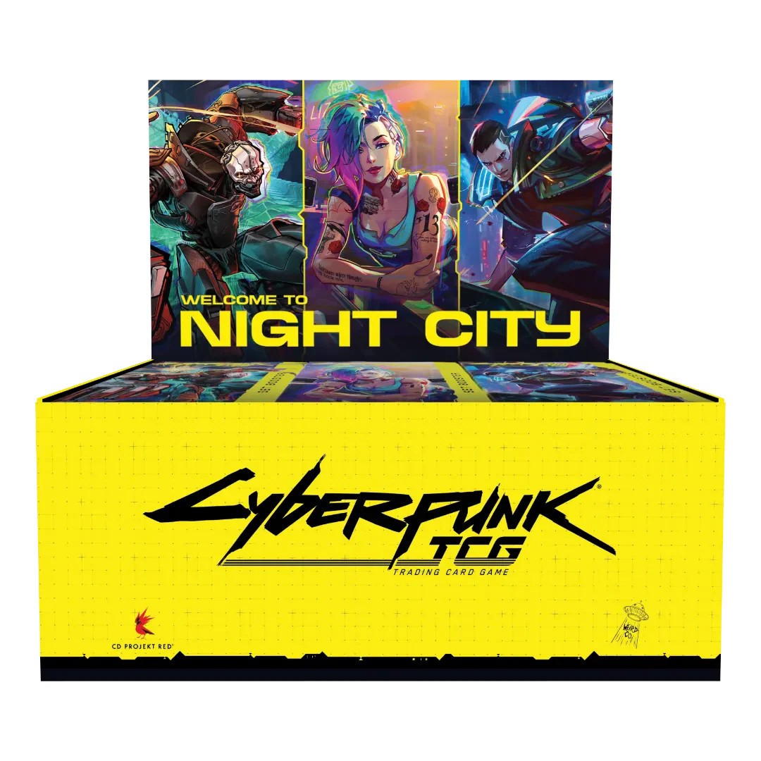 Pre-Sale: Cyberpunk TCG Welcome to Night City - Retail Display (English)