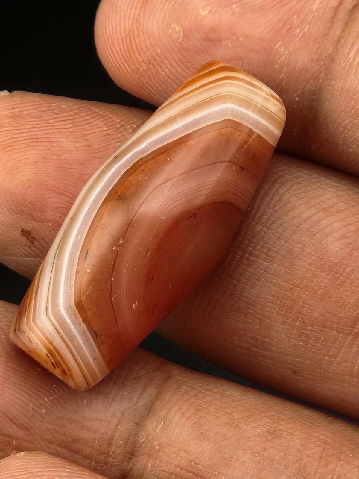 Ancient Tibetan Himalayan Agate Stone Dzi Bead