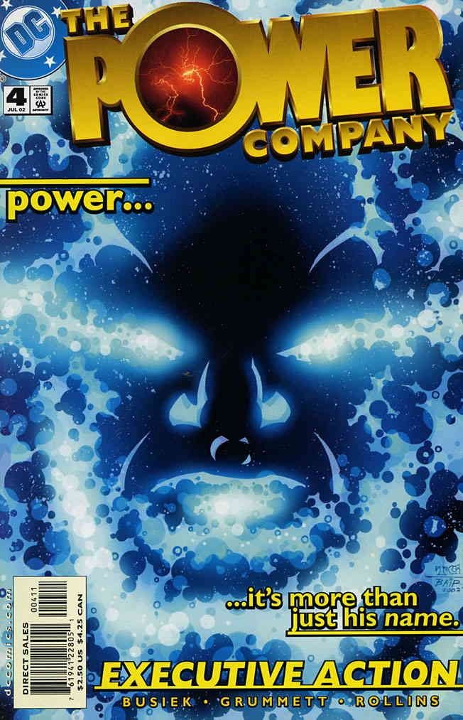 Power Company, The #4 VF; DC | Kurt Busiek - w/Bag+Board