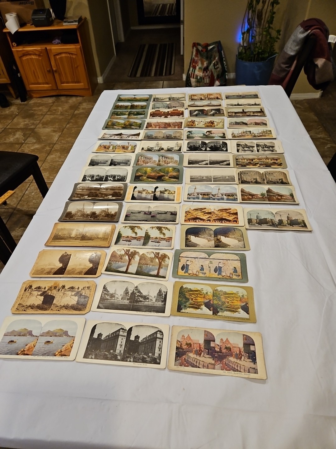 Vintage Steroscope Card Lot Of 52 Cards Vintage Steroscope Card Lot Of 52 Cards