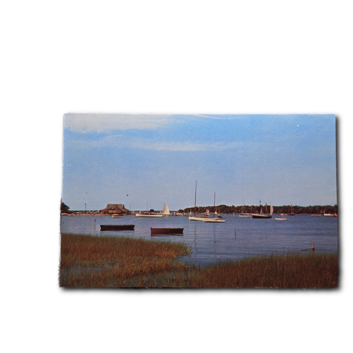 Postcard Shelter Island Yacht Club Dering Harbor Greenport Long Island NY F589 Postcard Shelter Island Yacht Club Dering Harbor Greenport Long Island NY F589