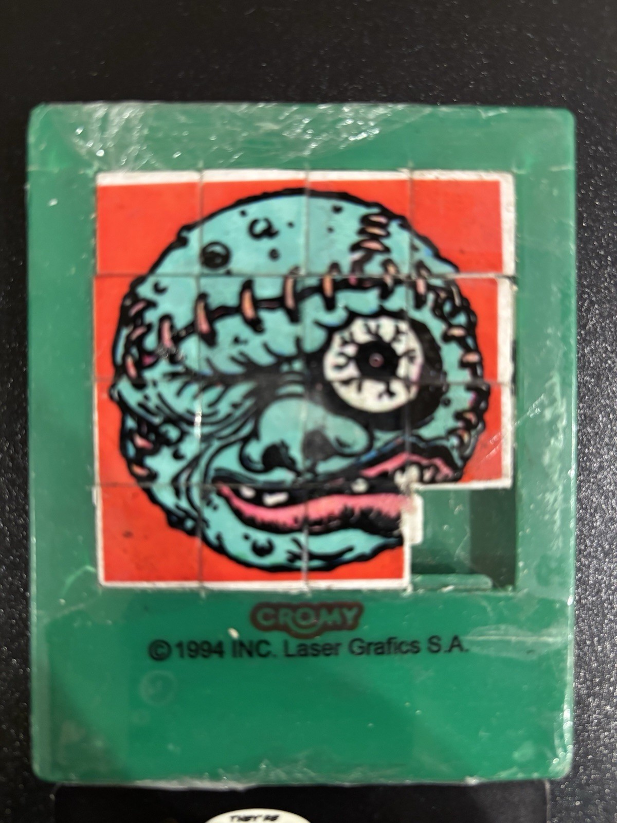 Cromy 1994 Vintage “Aargh” Sliding Puzzle Laser Grafics S.A (RARE) - Argentina 