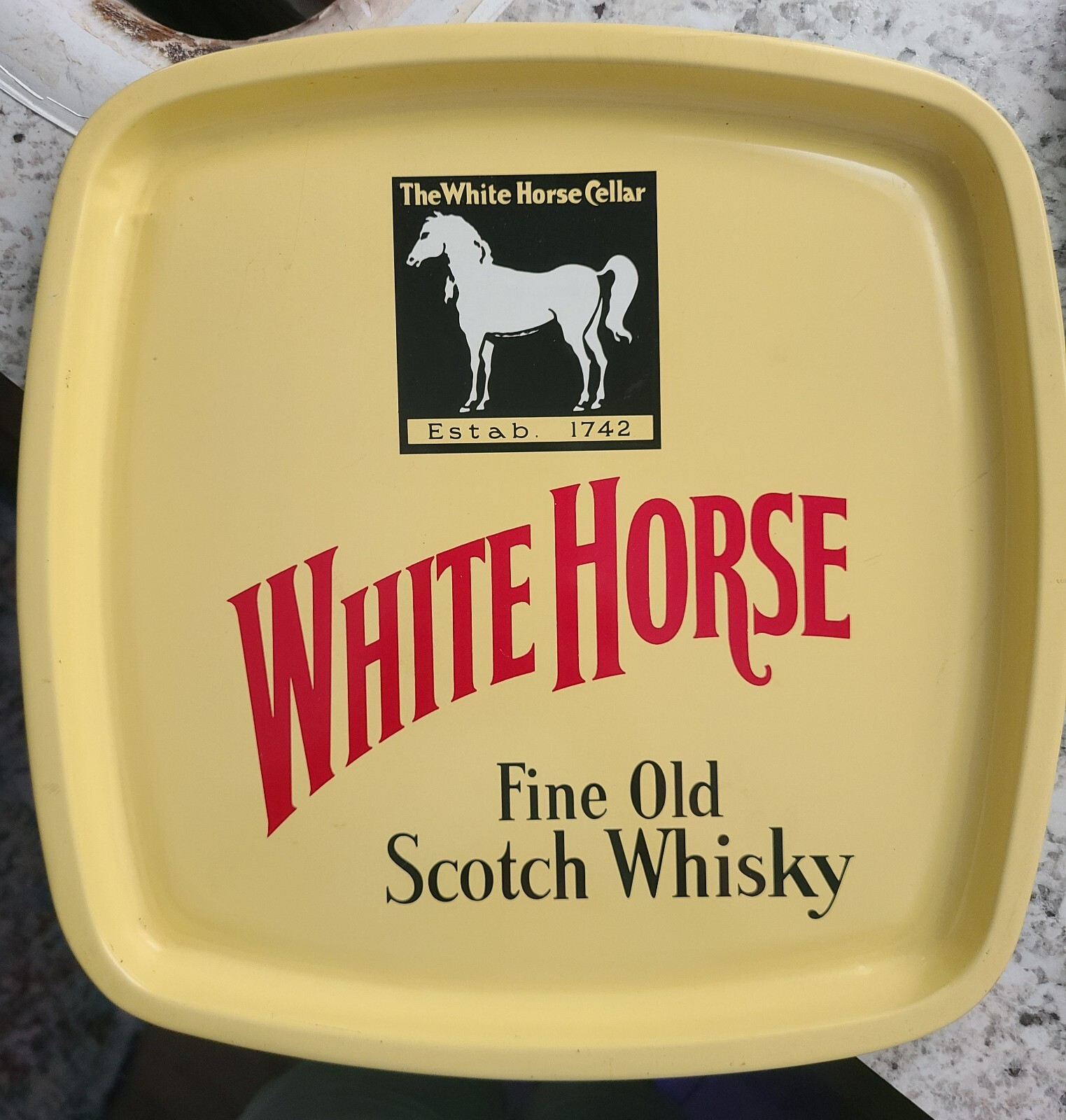 White Horse Scotch Whisky Serving Tray 12\