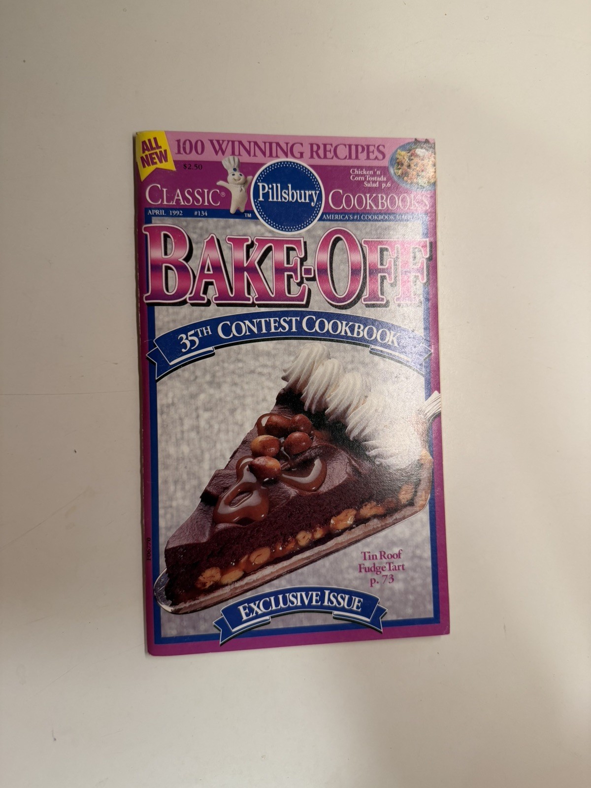 1992 April, Pillsbury Classic Cookbook #134 \