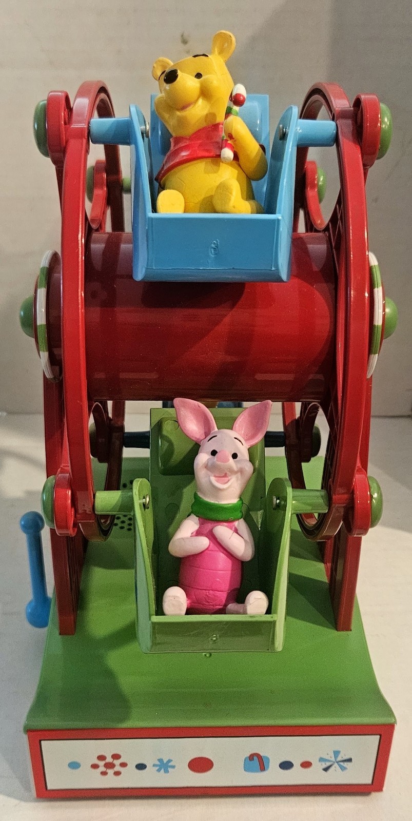 Vintage Disney Winnie The Pooh And Friends Christmas Ferris Wheel