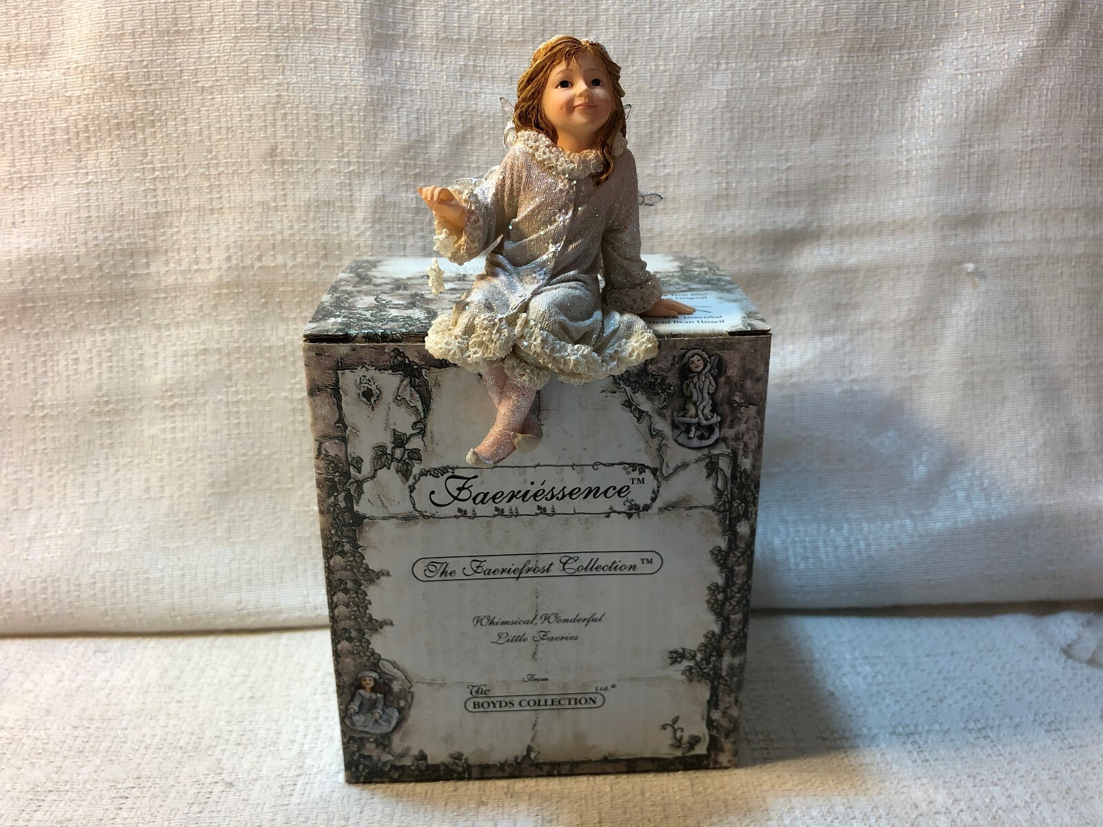 Boyds Bear Frostina Faeriefrost Fairy Winter Magic Shelf Sitter Figurine 36031