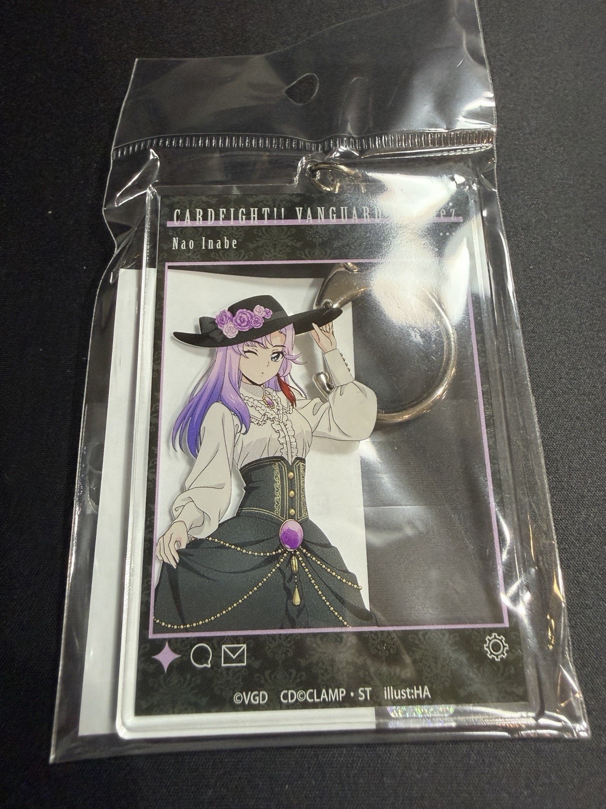 Cardfight Vanguard DivineZ Genshin Seisen Ver Acrylic Keychain Nao Inabe