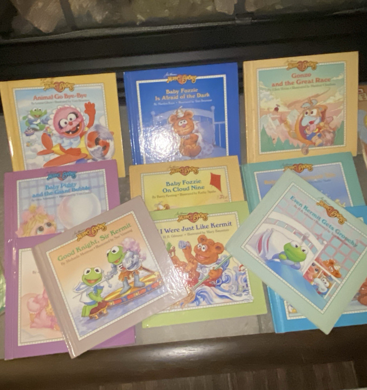 Huge Vintage Children’s Book Lot (17 Books) Muppets Babies & Disney