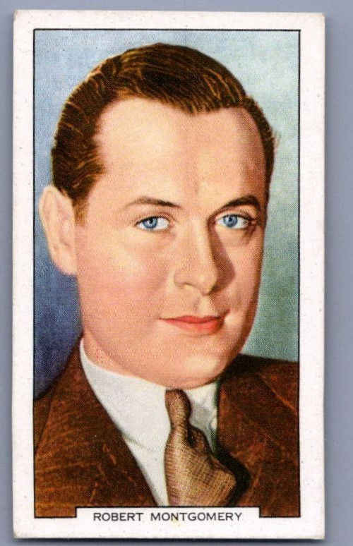 1939 Gallaher My Favourite Part - #44 Robert Montgomery
