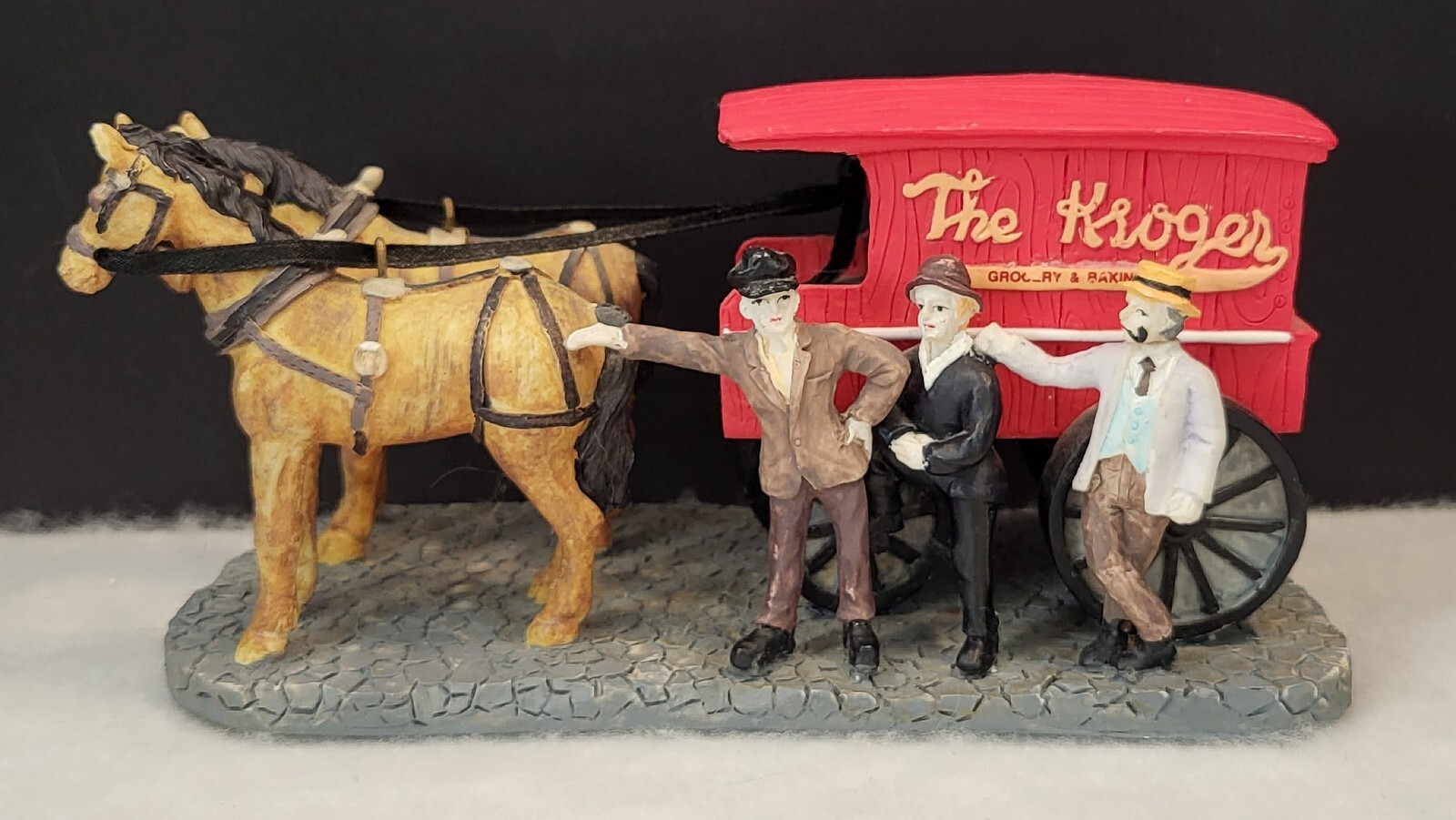 Vintage Limited Edition 1910 The Kroger Grocery And Baking Company Horse Buggy
