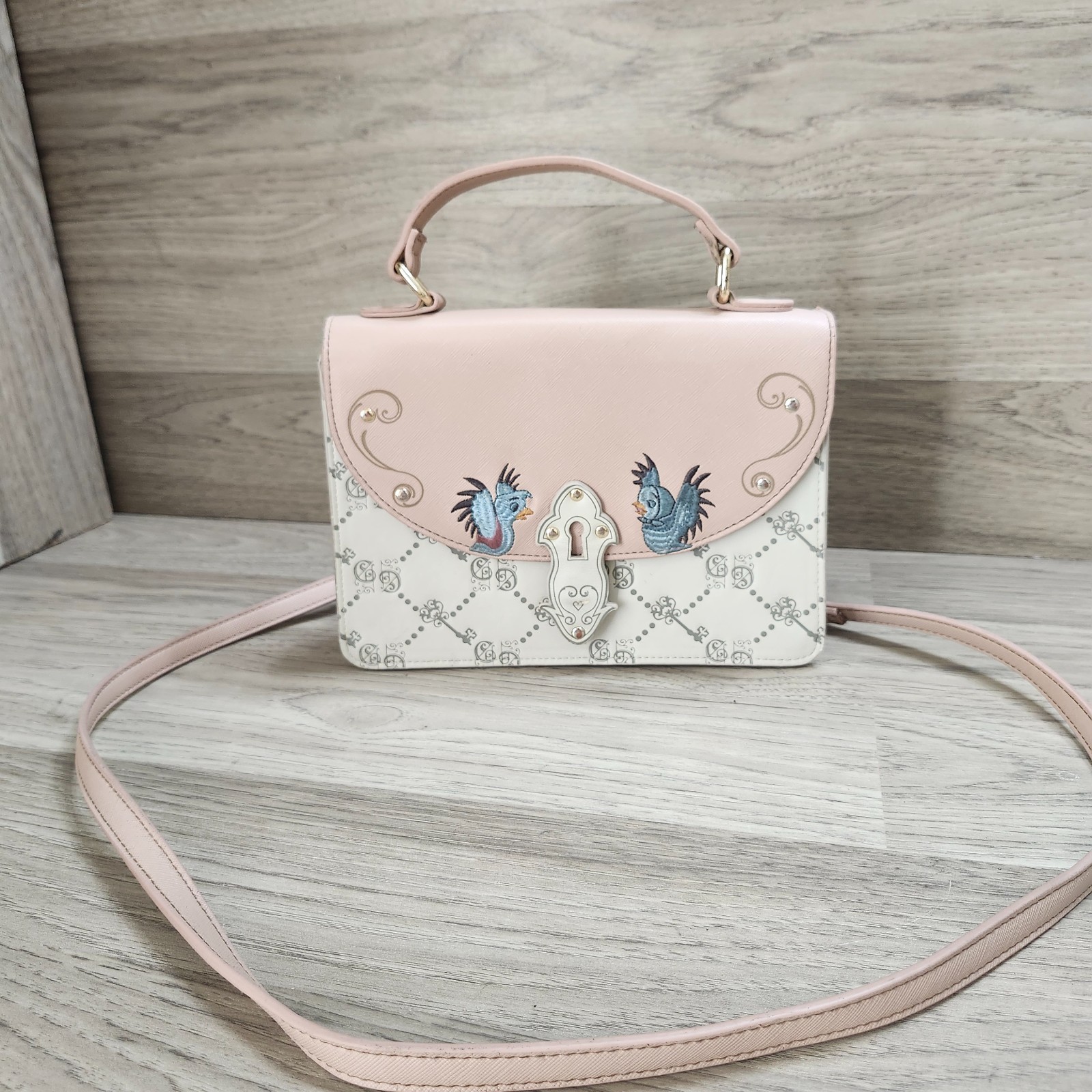 Disney Danielle Nicole Cinderella Crossbody purse RARE