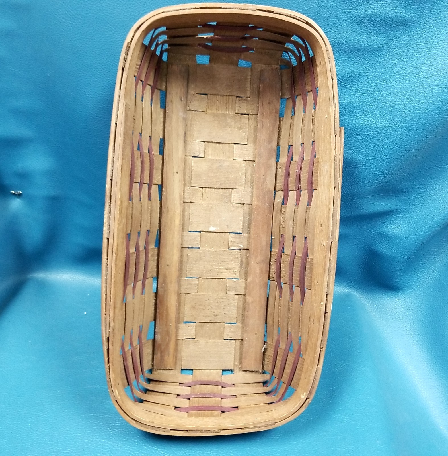 VTG Basketville Handwoven 14x8x3.5