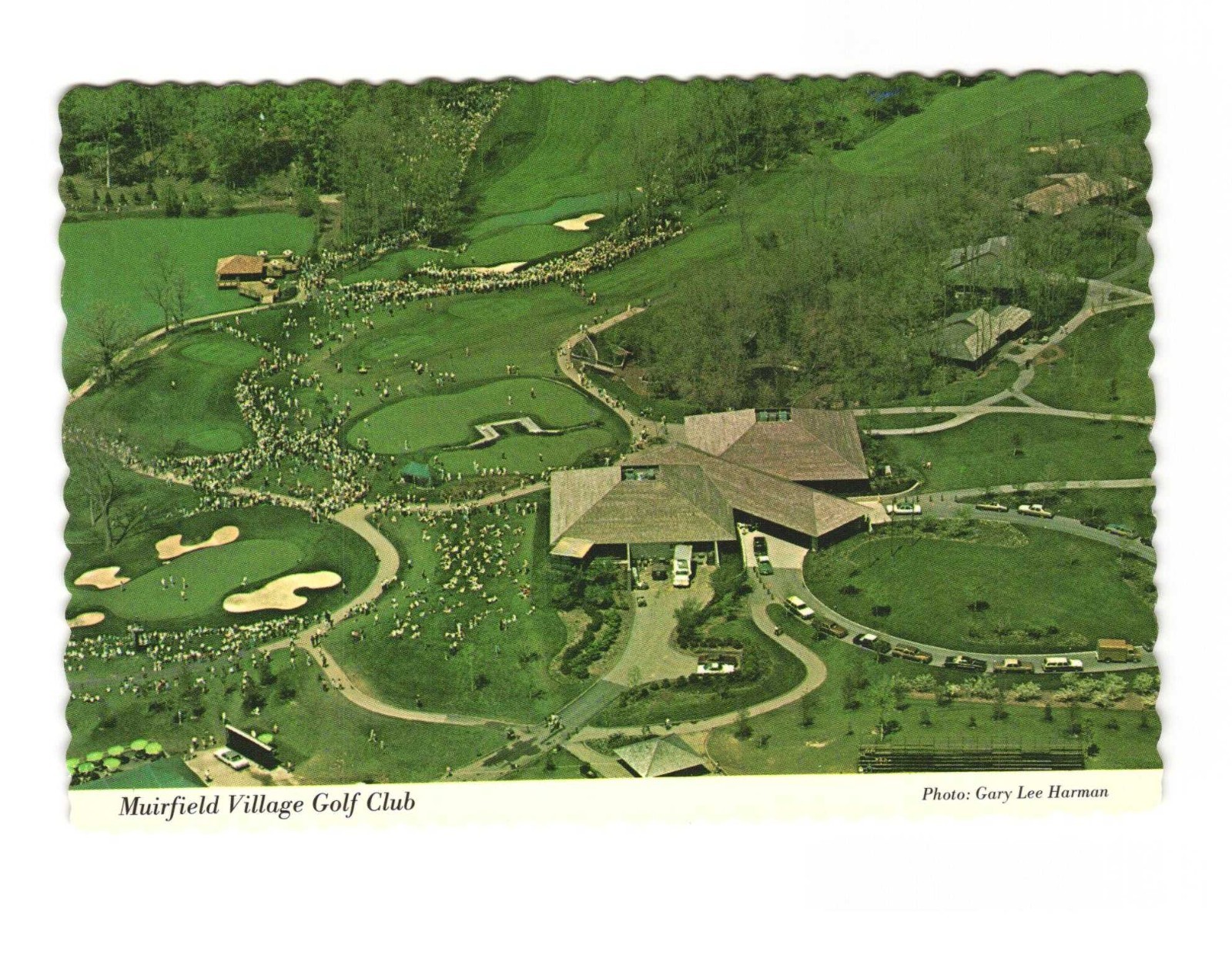 MUIRFIELD Village Golf Course vintage postcard unposted MUIRFIELD Village Golf Course vintage postcard unposted