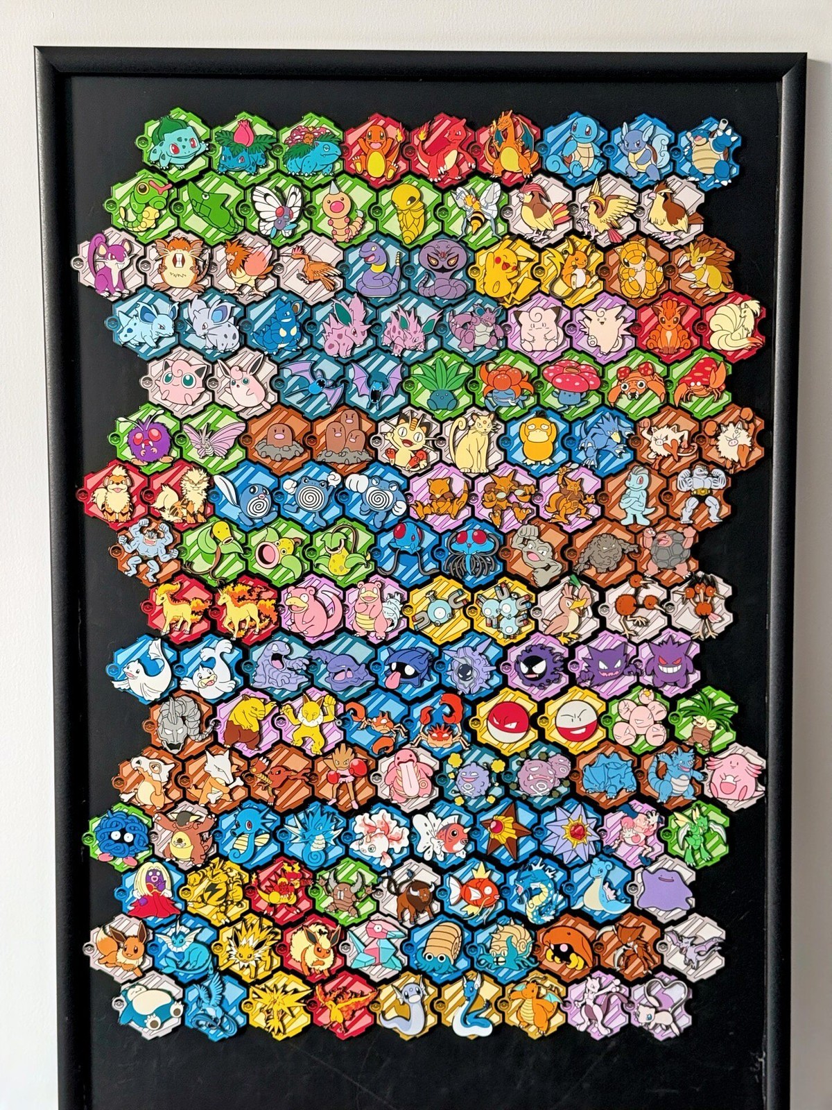 Pokemon TCG S.CHN 151 Puzzle Fridge Magnet Full Set  Lot*151 HO96