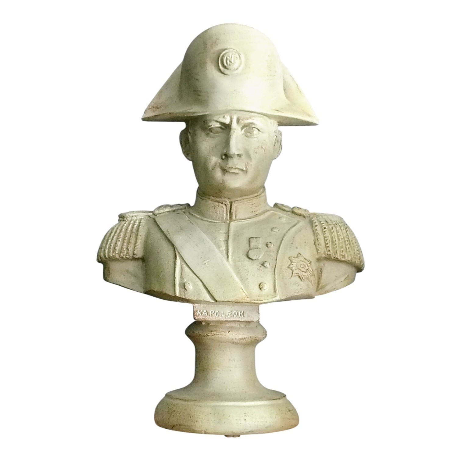 Vintage Bust Napoleon Bonaparte In Uniform 9.5\ Vintage Bust Napoleon Bonaparte In Uniform 9.5\