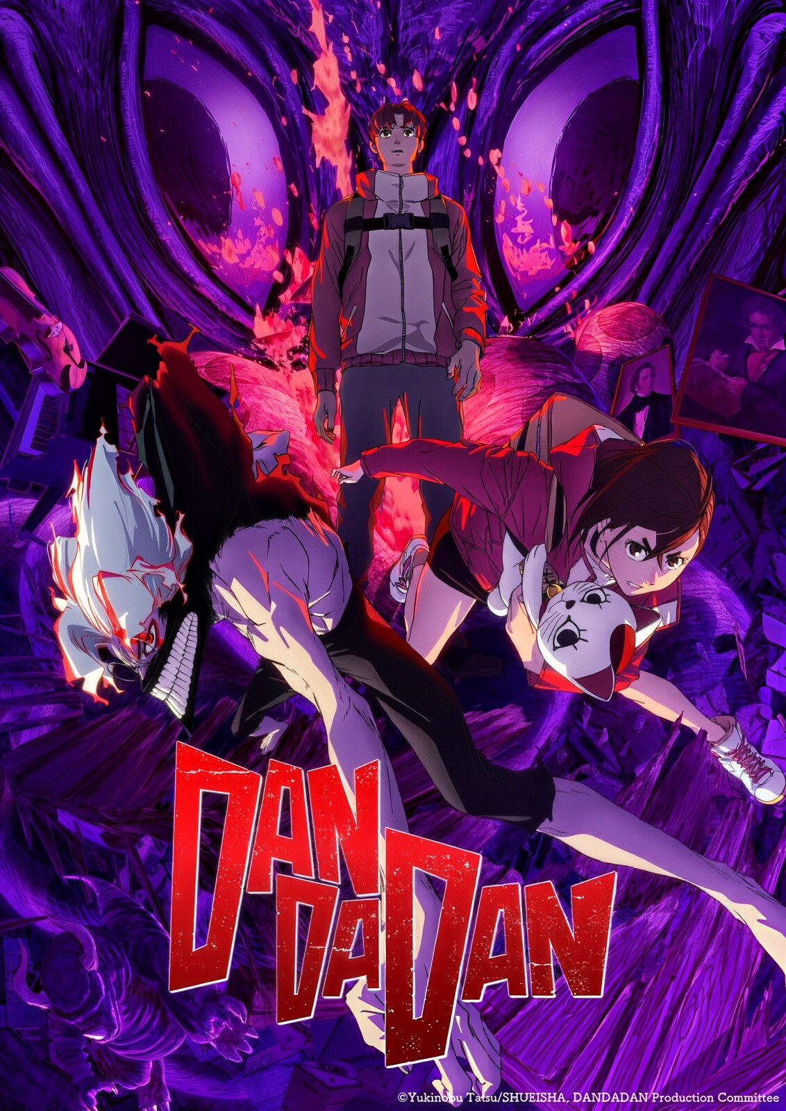 11x17 Dandadan Poster Original Key Visual #4 Illustration Brand New