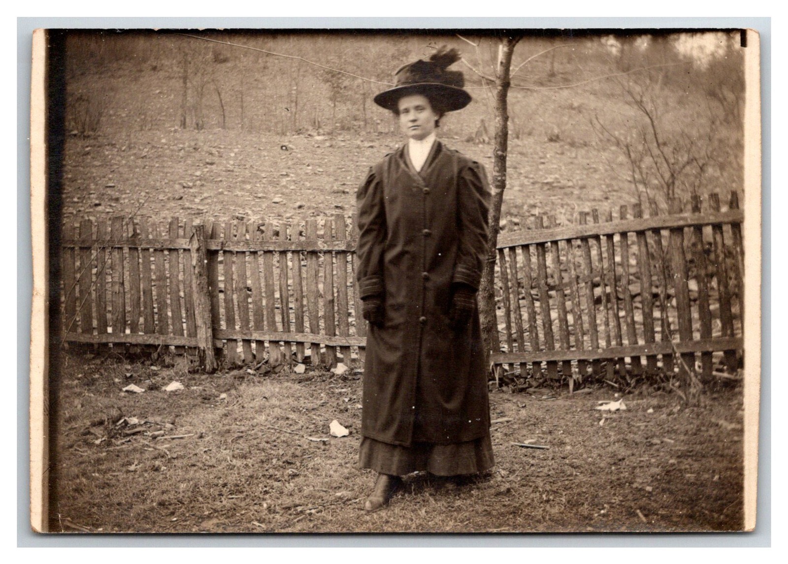 RPPC ~ Mountain Home AR ~  Dollie Hallar Local Victorian Beauty