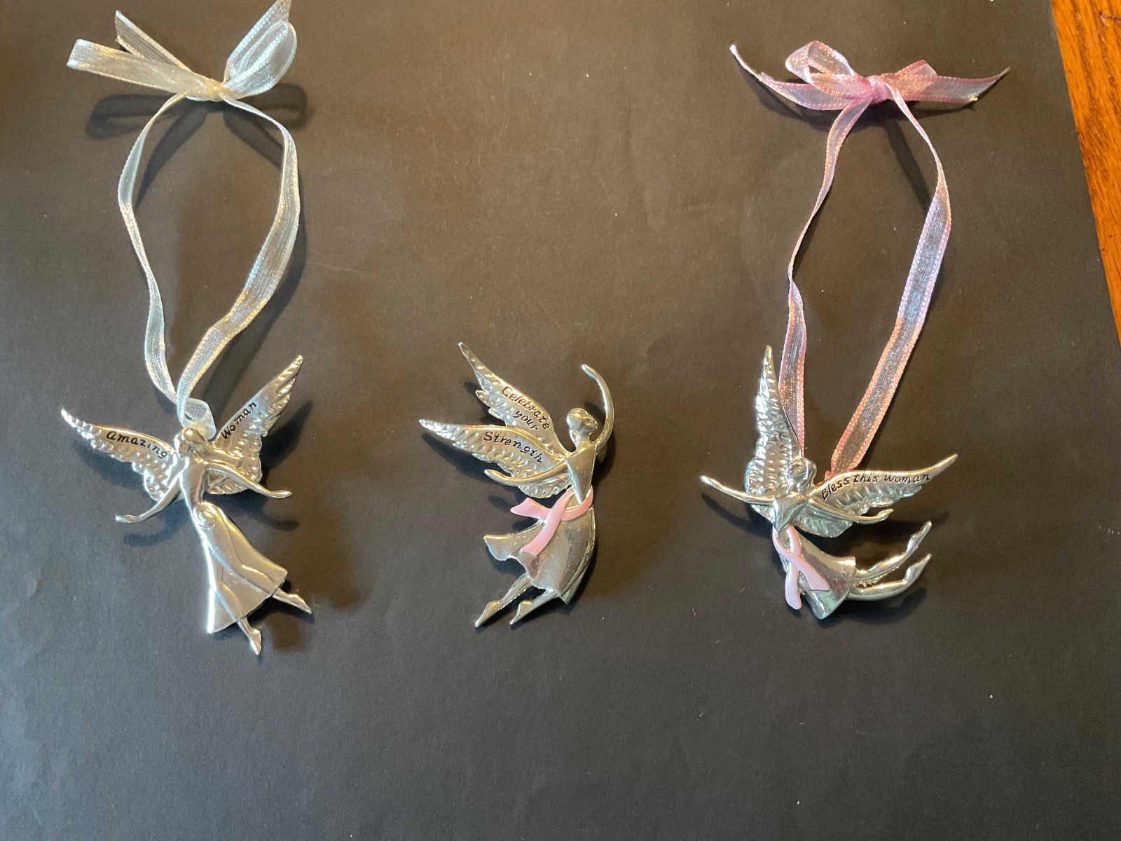 Angels - Amazing Woman set of 3 Serenity by Cannon Falls, Ornament/Pin
