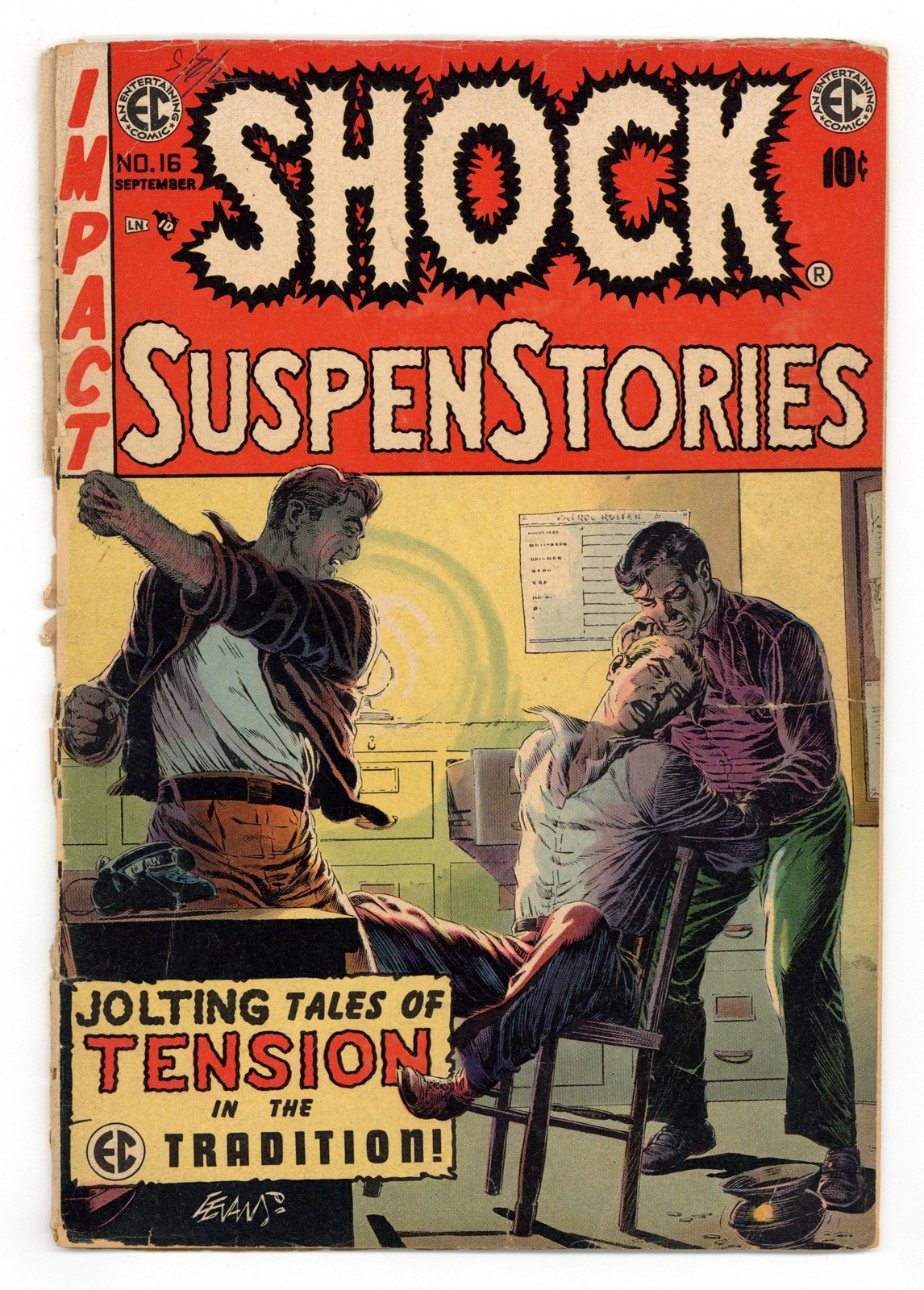 Shock Suspenstories #16 FR 1.0 1954