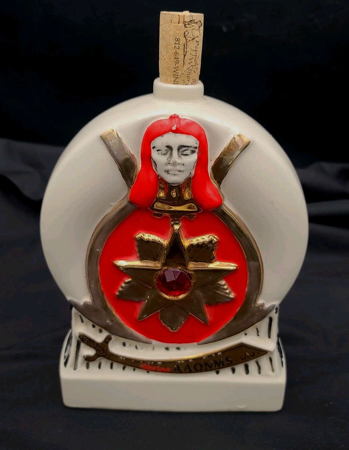 Decanter OMB Ancient Arabic Order Nobles of the Mystic Shrine 1976 10