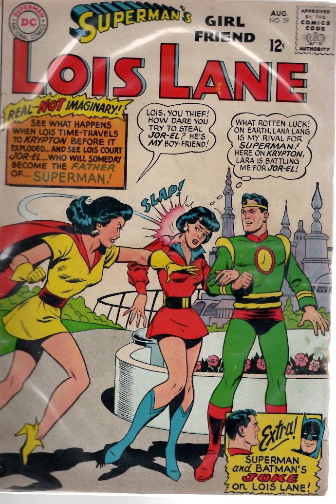 Superman\'s Girl Friend, Lois Lane #59 (DC Comics August 1965) Original owner